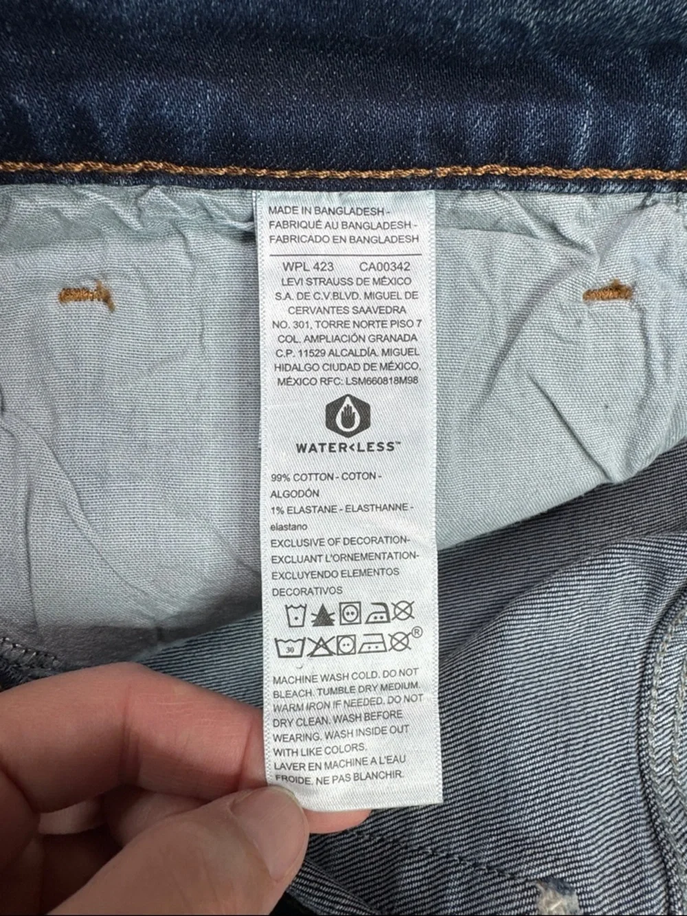 Levi's Loose Flex Vintage Inspired Denim Jeans Size 34x34 NWT